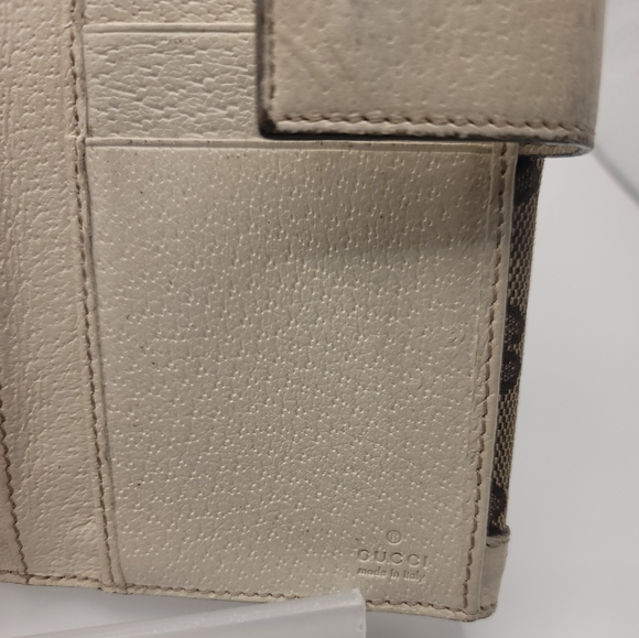 GUCCI GG CANVAS CHARMY CONTINENTAL WALLET - Picture 10 of 13